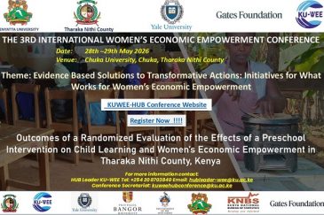 THE 3RD INTERNATIONAL WOMEN’S ECONOMIC EMPOWERMENT CONFERENCE